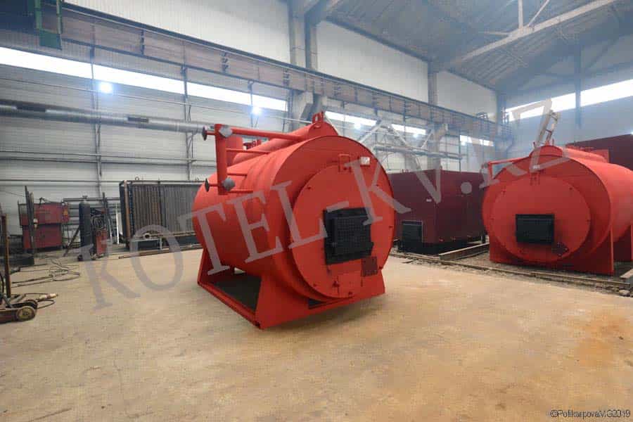 Промышленный твердотопливный парогенератор Парогенератор Е на твердом топливе