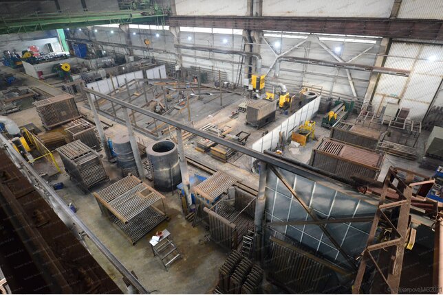 Газовый котел 0.2 МВт производство