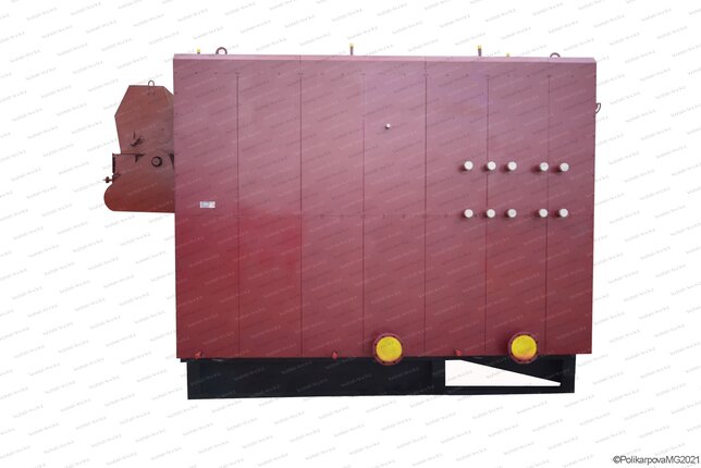 Твердотопливный котел 1.63 МВт с топкой ЗП РПК