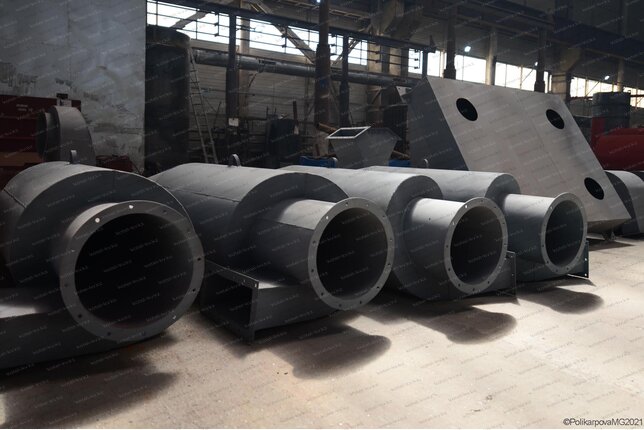 Изготовление промышленных циклонов ЦН 15 600 6СП