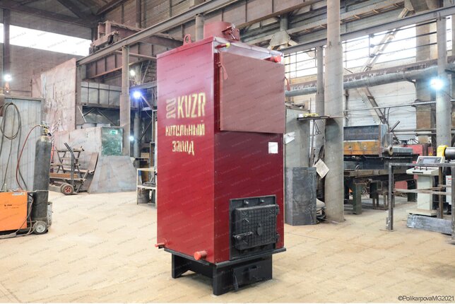 Твердотопливный котел 150 кВт - изготовление