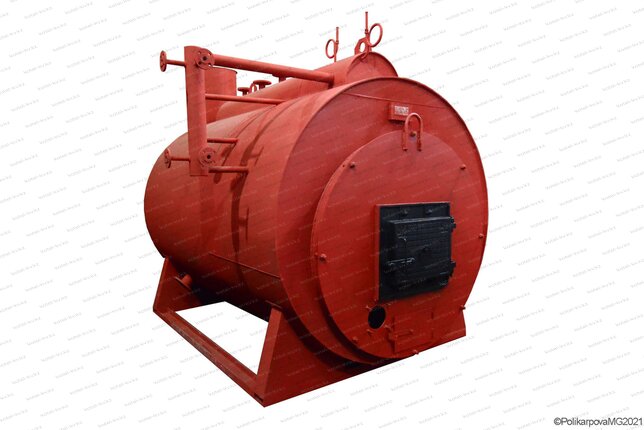 Парогенератор на твердом топливе 700 кг 130 С