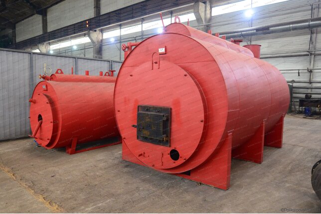 Угольный паровой котел 1500 кг 130 С промышленный