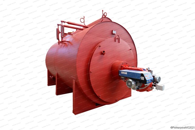 Паровой газовый котел 500 кг в час с температурой 115 С