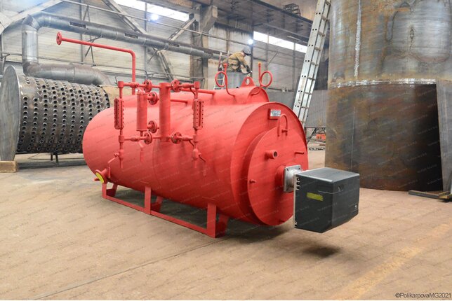 Парогенератор мазутный 300 кг с температурой пара 115 С